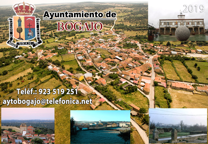 Pincha aqu� para ver ampliada esta vista a�rea de Bogajo en 2019