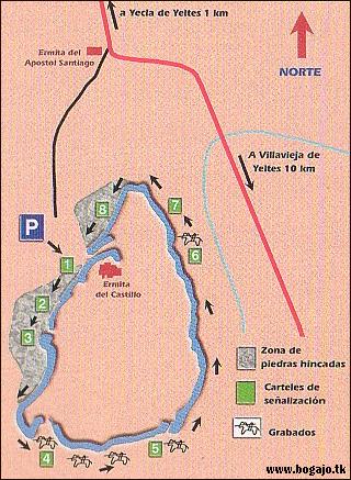 Recorrido alrededor del Castro de "Yecla la Vieja"