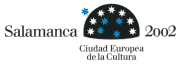 Logotipo de la capitalidad europea Salamanca 2002